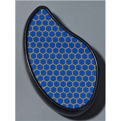 Стеклянная нано-пилка для пяток, 10.5×5.5×3.3 см, в картонной коробке, цвет чёрный