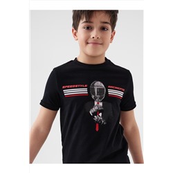 Фуфайка трикотажная для мальчиков (футболка) PLAYTODAY, 1243588