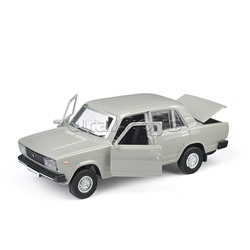 Машина металл LADA "Ваз-2105" 1997 12см, (двери, багаж, )инерц., в коробке