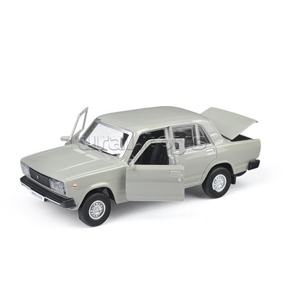 Машина металл LADA "Ваз-2105" 1997 12см, (двери, багаж, )инерц., в коробке