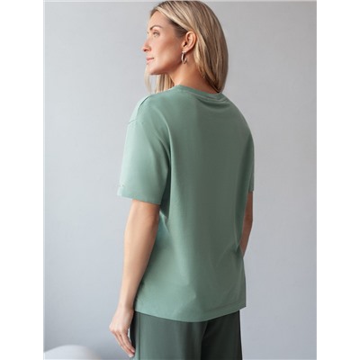 VILATTE Футболка D49.136