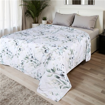 Покрывало LoveLife 1.5 сп «Эвкалипт», 150×210±5 см, микрофайбер, 100% п/э