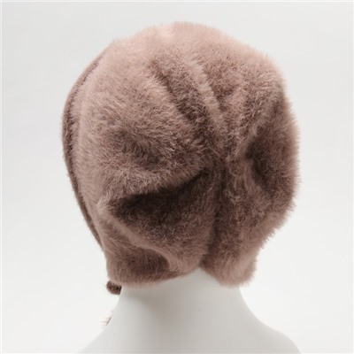 Чепчик женский MINAKU, размер one size 52-58, кофе