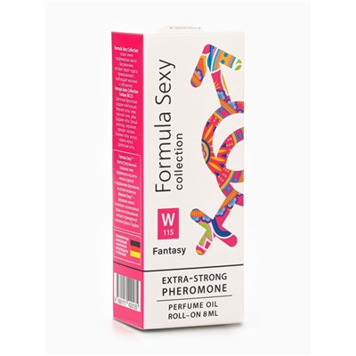 Парфюмерное масло женское с феромонами Formula Sexy Collection Fantasy W115, 8 мл (по мотивам Fantasy (B.Spears)