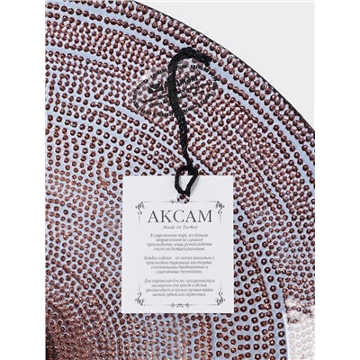 Блюдо для торта Inspiration, d=28 см, на ножке, стекло, фиолетовое