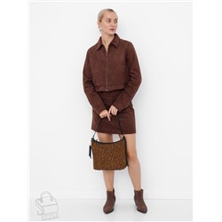 Сумка женская кожаная 8551VGF leopard Viteli Grassi в Новосибирске