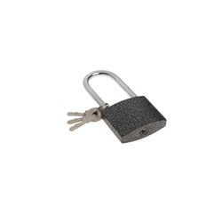 Замок навесной LOCKLAND, с влагозащитной длинной дужкой, 63 мм