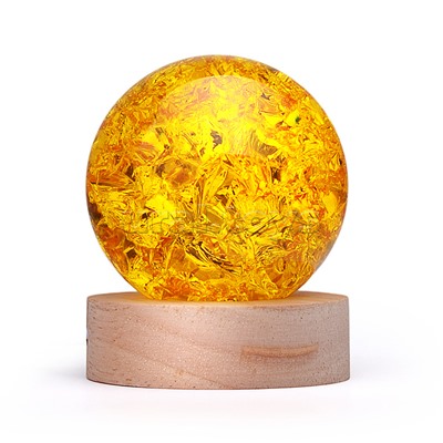 Светильник "Хрустальный шар" (в ассортименте) в коробке