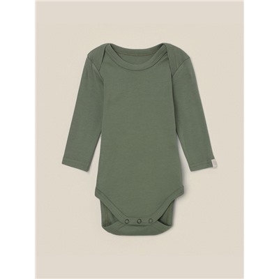 Набор боди SL HOME, рост 62-68 см, бежевый, оливковый