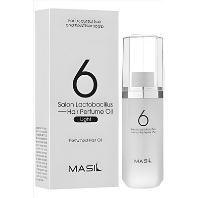 Masil Масло для волос c лактобактериями / 6 Salon Lactobacillus Hair Parfume Oil Light, 66 мл KRISTALLER, 1110243