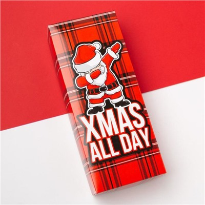 Носки мужские новогодние KAFTAN XMAS, набор 5 пар, размер 41-44 (27-29 см)