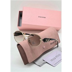 Набор женские солнцезащитные очки, коробка, чехол + салфетки #22945013