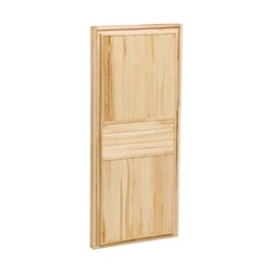 Дверь для бани и сауны «Эконом», размер коробки 160×70 см, липа, «Добропаровъ»