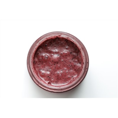 Крем-мед с Черникой / 140 гр / стеклобанка / Сладкий аромат