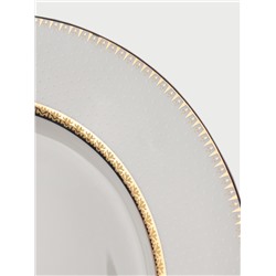 Тарелки WY Grace, d=25.5 см, набор 2 шт., фарфор, белые