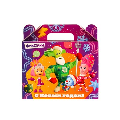 Сладкий новогодний подарок «Фиксики», детский, 900 г