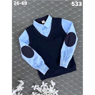 Джемпер 533 синий