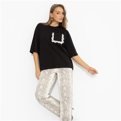 Футболка из хлопка оверсайз, На стильной волне