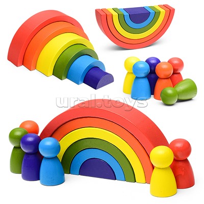 Пирамидка "Радужная"