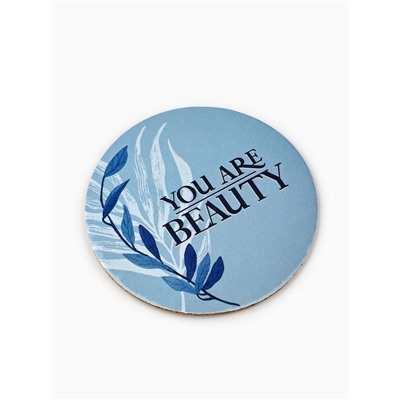 Ваза для цветов и подставка You are beauty, 9×7×7 см, 100 мл.