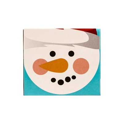 Шоколадная бомбочка с маршмеллоу «Бомбическое какао: снеговик», 35 г