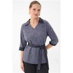 Блузон Пауда (синий)