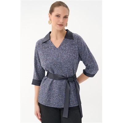 Блузон Пауда (синий)