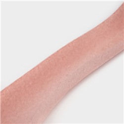 Плечики - вешалка LaDо́m Rose Gold, 45×6×23.5 см, покрытие вельвет, широкие плечики, розовые