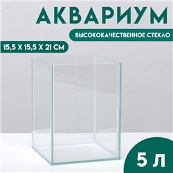 Отсадник односекционный 5 литров, 15,5 х 15,5 х 21 см