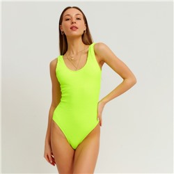 Купальник женский слитный MINAKU цвет салатовый, размер 42
