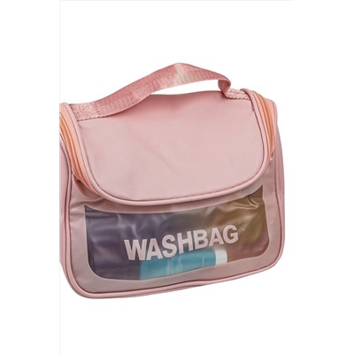 Kristaller Косметичка женская Washbag zippered envelope, розовый KRISTALLER, 1111147