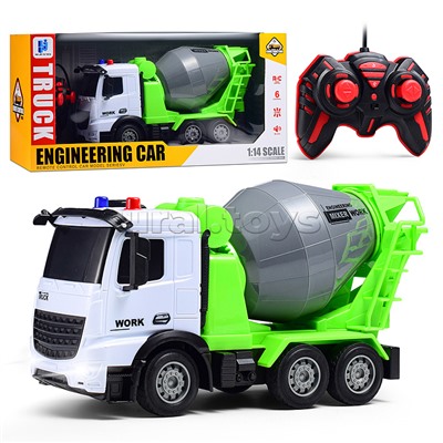 Машина "Бетономешалка" р/у, 27 MHz, в коробке