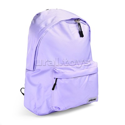 Рюкзак "Color Balance" подростковый 40x29x17 см (14 л) 250 г, нейлон, подклад, 1 отделение на молнии, 1 передний карман, аппликация из каучука, сиреневый
