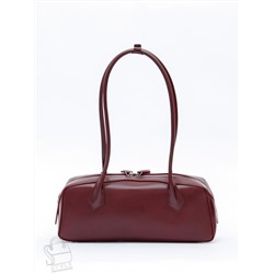 Сумка женская кожаная 6003LP burgundy Polina&Eiterou