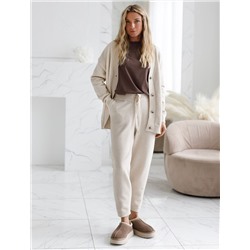 Брюки из пряжи с кашемиром