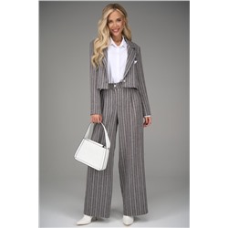 Брюки Сиара (серый/полоска)