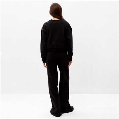 Костюм женский (джемпер, брюки) MIST, размер 44-46, чёрный