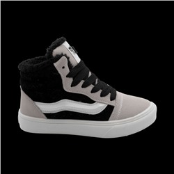 Кроссовки на меху 6687-1 черные