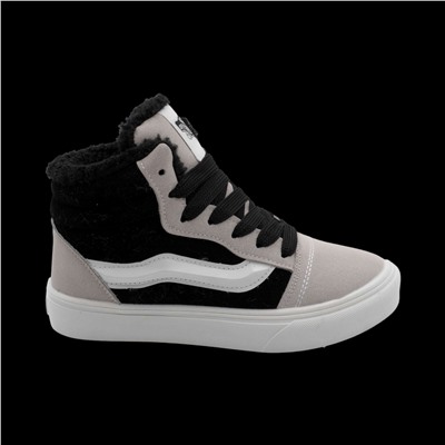 Кроссовки на меху 6687-1 черные