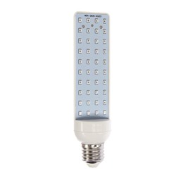 Фитолампа для растений Luazon Lighting, светодиодная, 8 Вт, E27, IP44, 220 В, 270°, биколорная