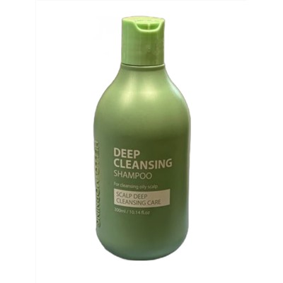 Hello Morning Глубоко очищающий шампунь для волос и кожи головы 300мл Deep Cleansing Shampoo