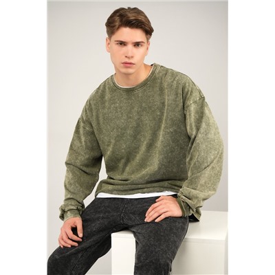 Мужской лонгслив оверсайз Happyfox