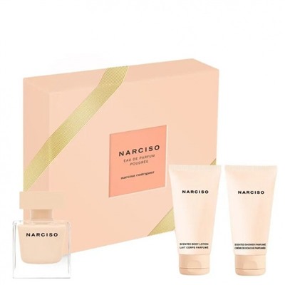 NARCISO RODRIGUEZ POUDREE edp (w) 50ml + 50ml sh/g + 50ml b/l