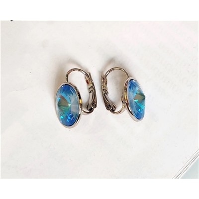 Серьги с кристаллами Swarovski
