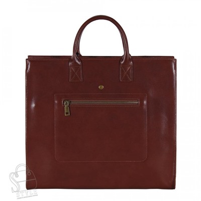 Сумка женская кожаная  5001NN brown Natale Navetta