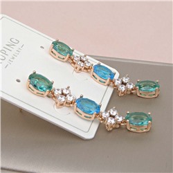 XUPING Серьги длинные на гвоздиках арт. 13 1955 (id 268456)