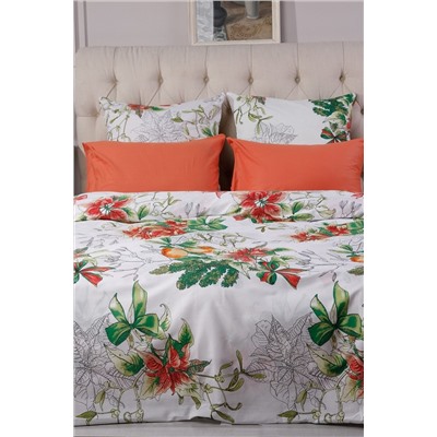 КПБ Новогодний букет поплин (простыня на резинке) НАТАЛИ, 874786