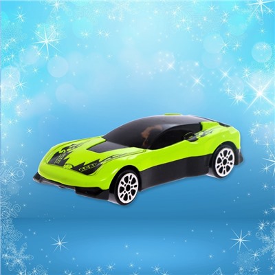 Ёлочный шар с игрушкой «Машинка», МИКС