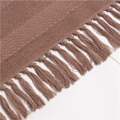 Полотенце для ног Love Life Turkish dream, 50×90 см, хлопок 100%, мокко