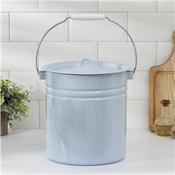 УЦЕНКА Ведро, 12 л, цельнотянутое, без крышки, светлое